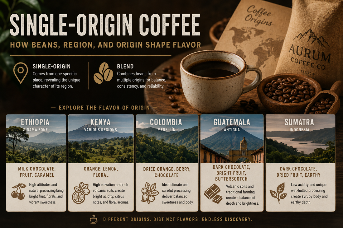 Single Origin Coffee Explained: How Beans, Region, and Origin Shape Flavor