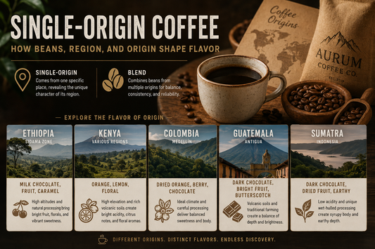 Single Origin Coffee Explained: How Beans, Region, and Origin Shape Flavor